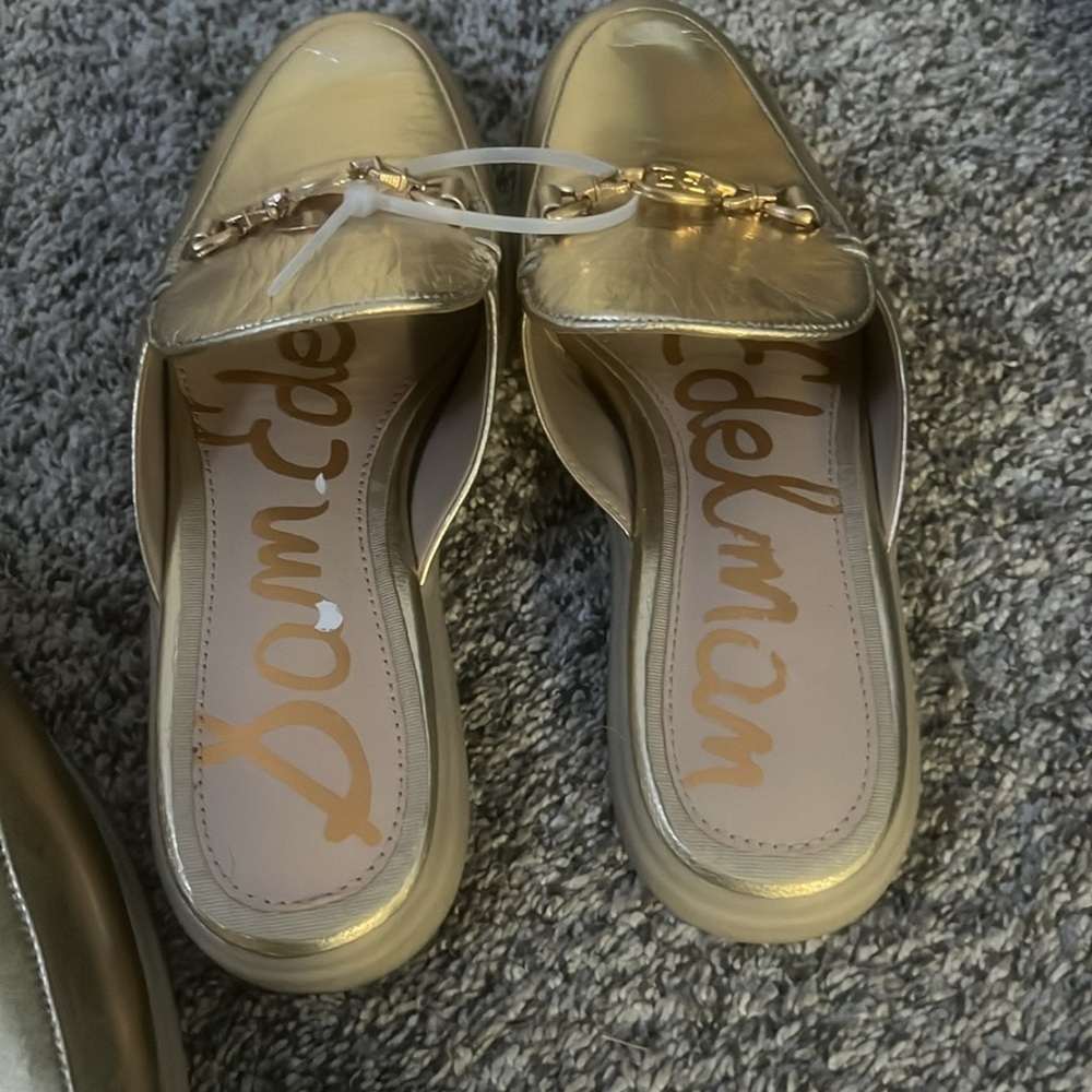 Sam Edelman Linnie Bit Metallic Mule - Picture 9 of 17